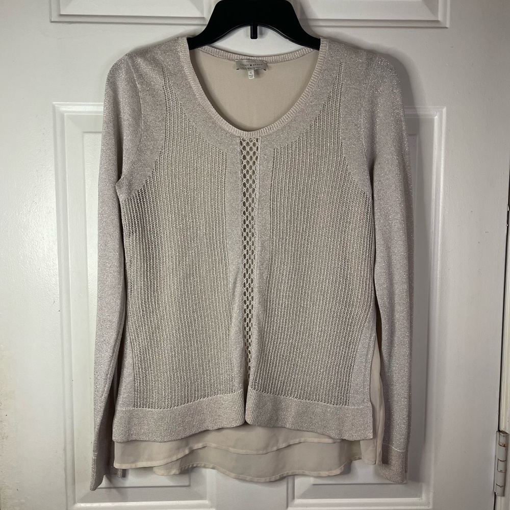 Lucky‎ brand long sleeve v neck blouse